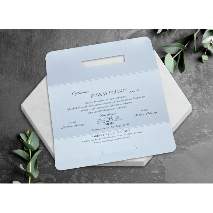 Egehan Sünnet Davetiyesi 1283