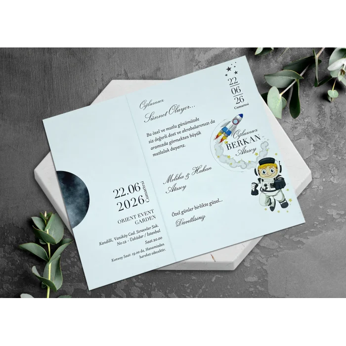 Egehan Sünnet Davetiyesi 1284