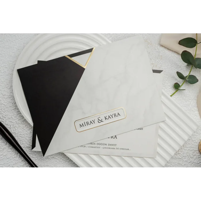 Ekonom Düğün Davetiyesi 9152