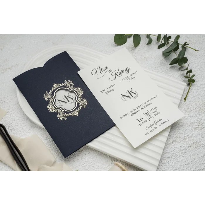 Ekonom Düğün Davetiyesi 9162