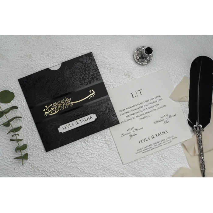 Ekonom Düğün Davetiyesi 9179