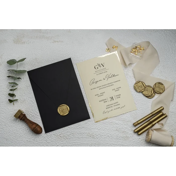 Ekonom Düğün Davetiyesi 9192 Mühürsüz Fiyatı