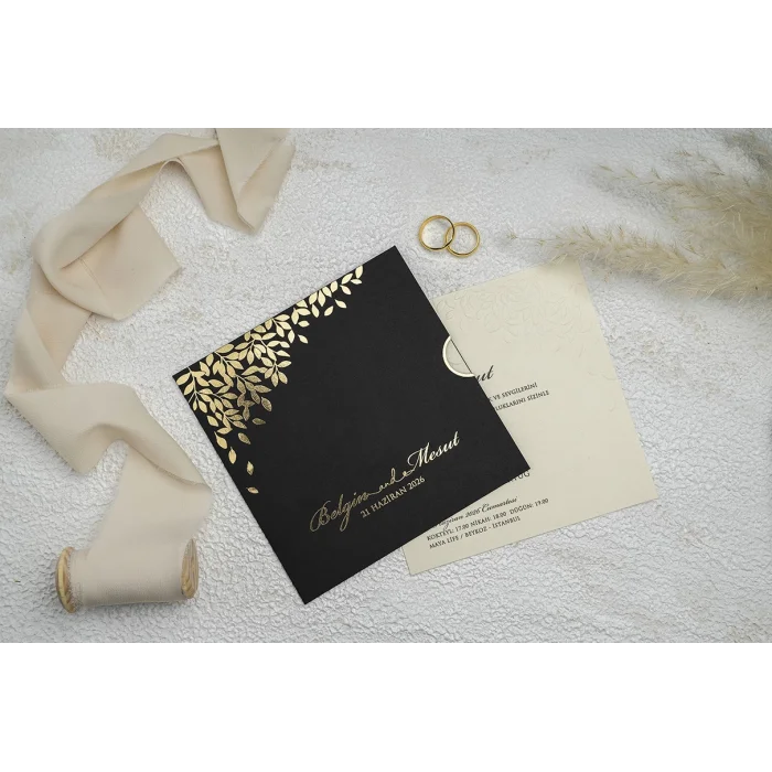 Ekonom Düğün Davetiyesi 9253