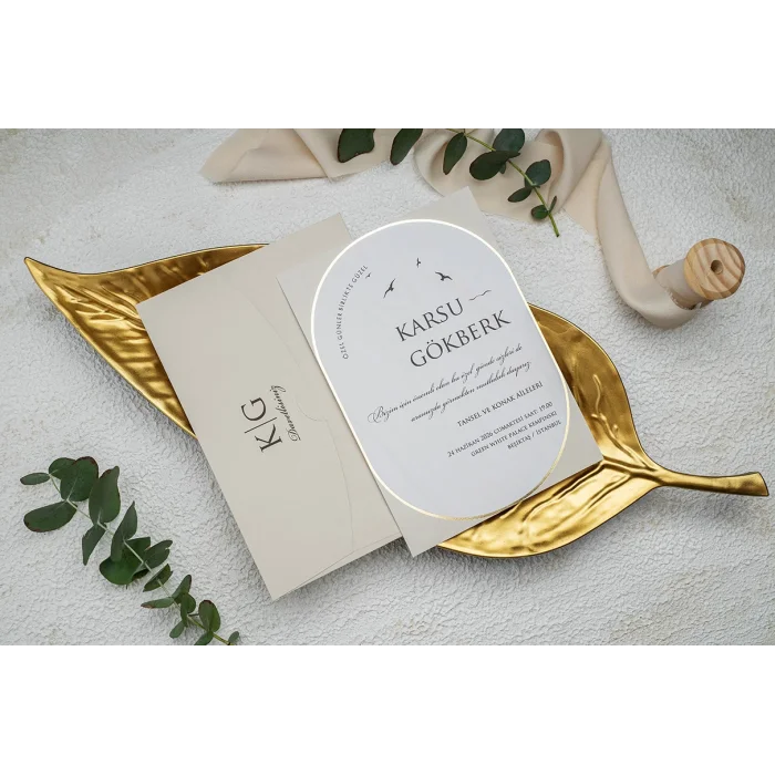 Ekonom Düğün Davetiyesi 9254