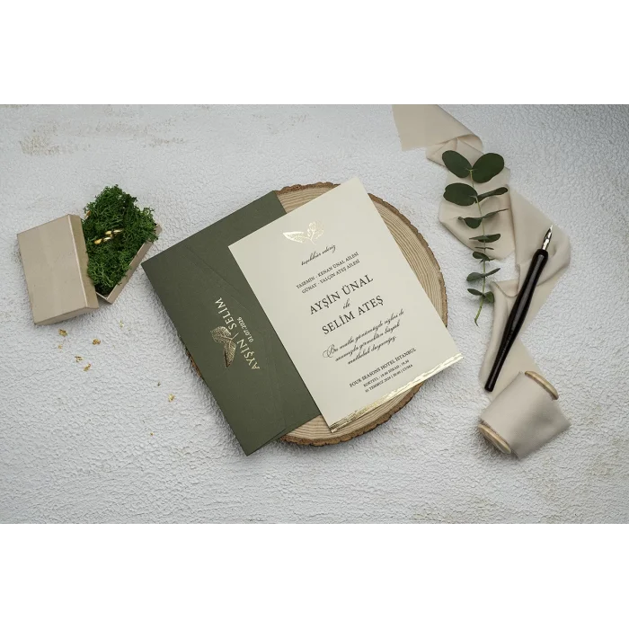 Ekonom Düğün Davetiyesi 9255