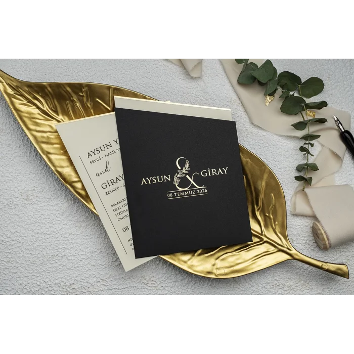 Ekonom Düğün Davetiyesi 9275