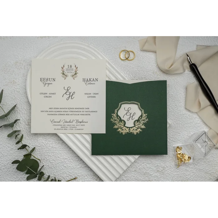 Ekonom Düğün Davetiyesi 9283