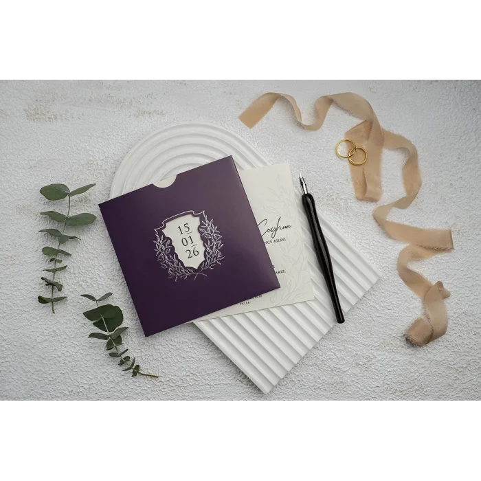 Ekonom Düğün Davetiyesi 9284