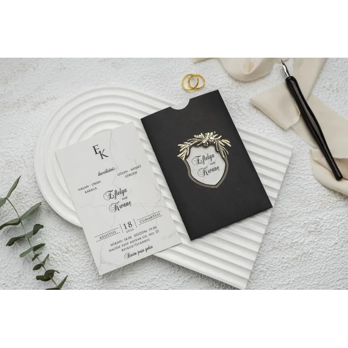 Ekonom Düğün Davetiyesi 9295