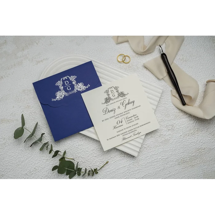 Ekonom Düğün Davetiyesi 9305