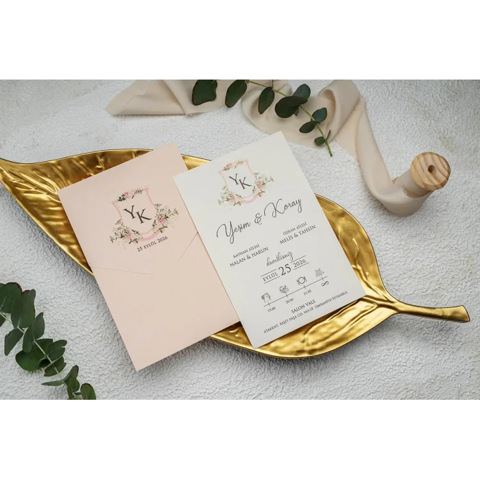 Ekonom Düğün Davetiyesi 9324