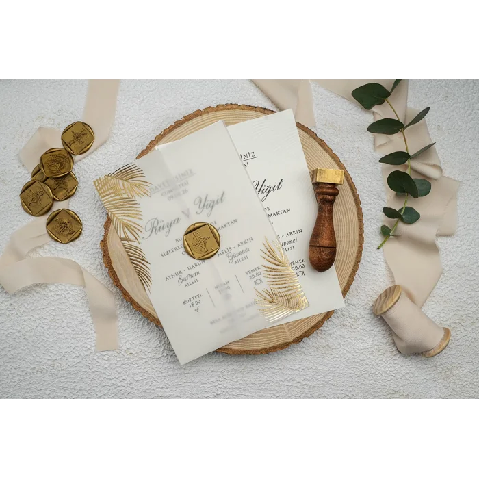 Ekonom Düğün Davetiyesi 9328 Mühürsüz Fiyatı