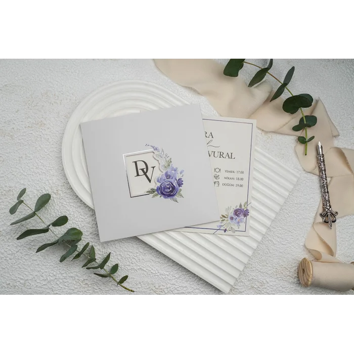 Ekonom Düğün Davetiyesi 9333