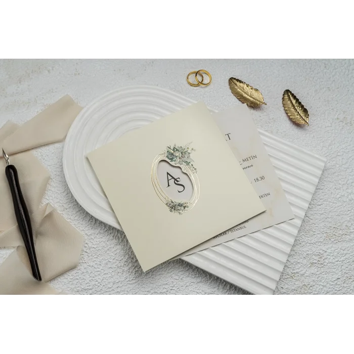 Ekonom Düğün Davetiyesi 9334