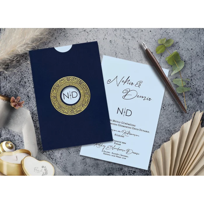 Elegance Yeni Ekonomik Davetiye 7002