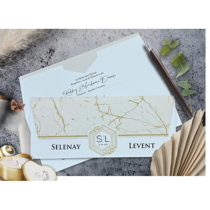 Elegance Yeni Ekonomik Davetiye 7004