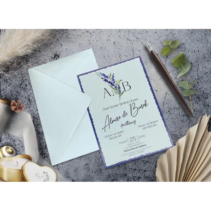 Elegance Yeni Ekonomik Davetiye 7010