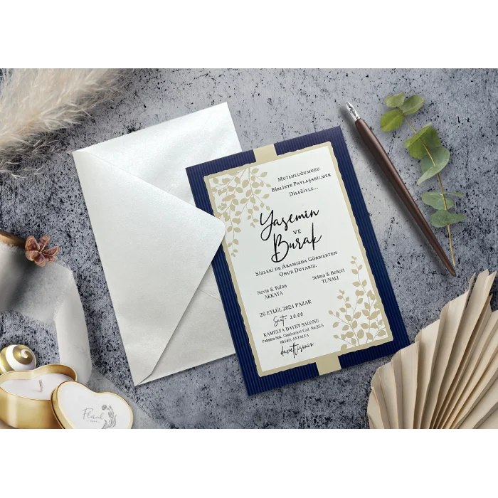 Elegance Yeni Ekonomik Davetiye 7011