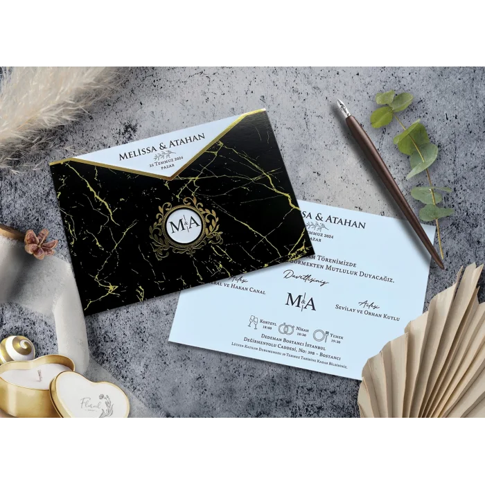 Elegance Yeni Ekonomik Davetiye 7015