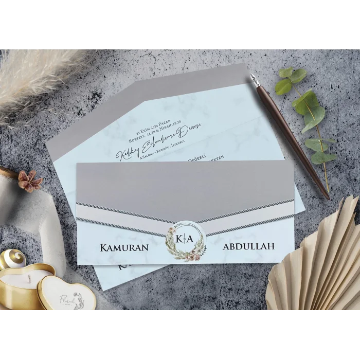 Elegance Yeni Ekonomik Davetiye 7020