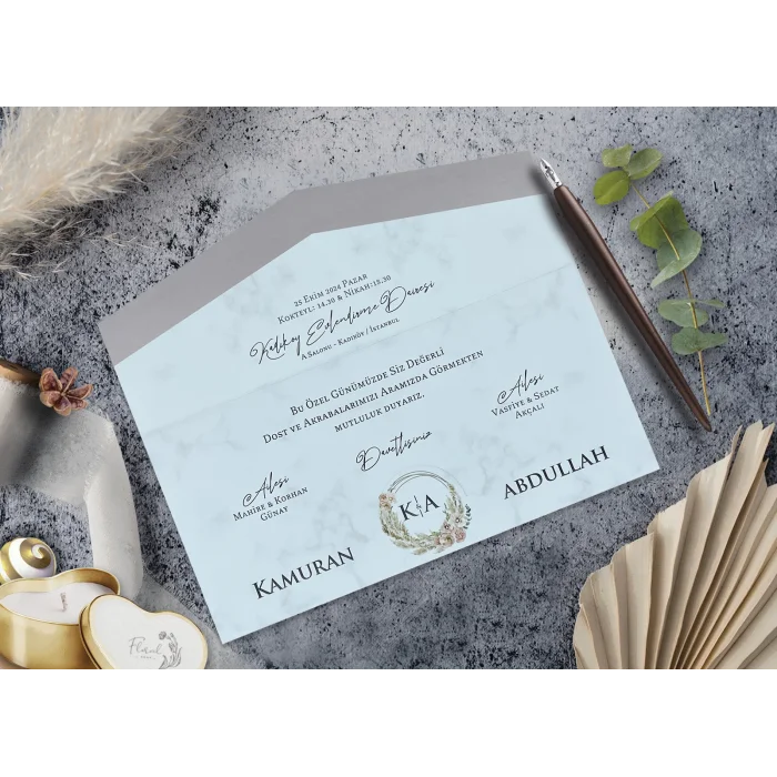 Elegance Yeni Ekonomik Davetiye 7020