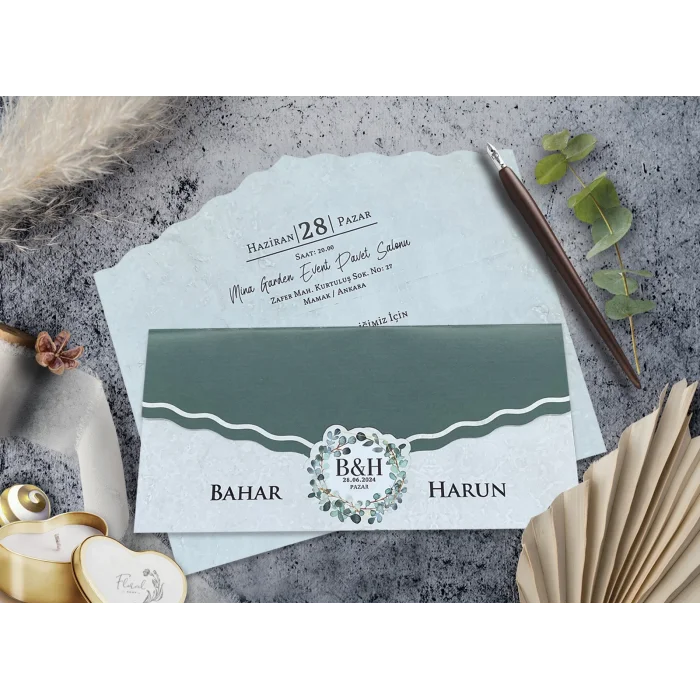 Elegance Yeni Ekonomik Davetiye 7023