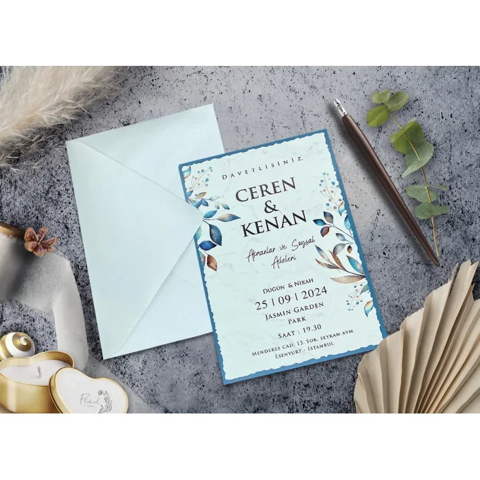 Elegance Yeni Ekonomik Davetiye 7025