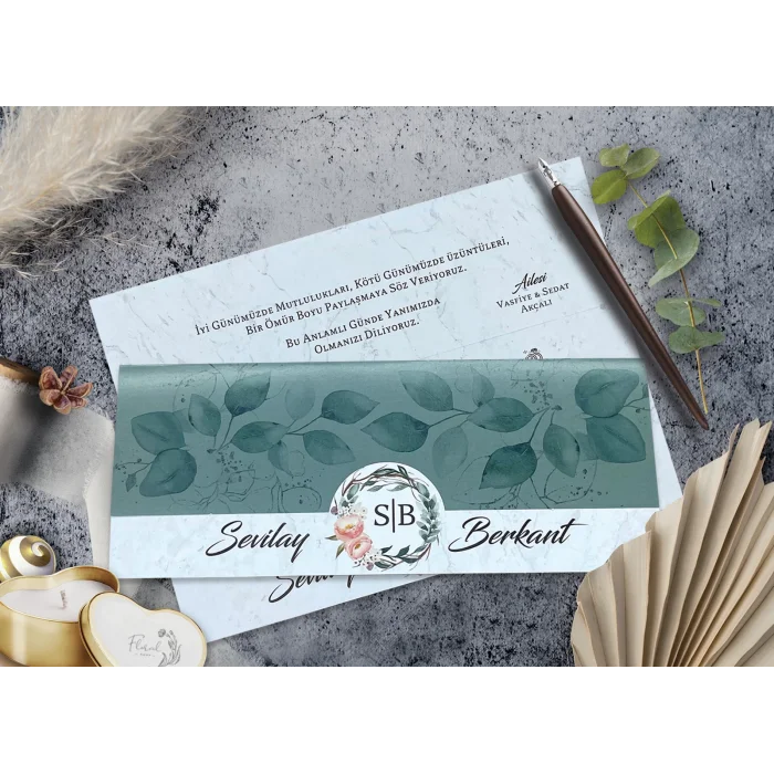 Elegance Yeni Ekonomik Davetiye 7034