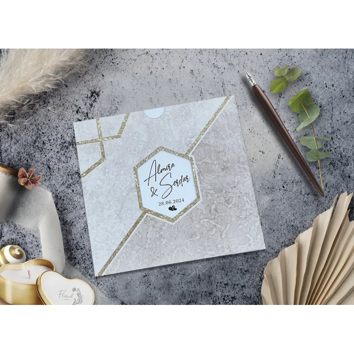 Elegance Yeni Ekonomik Davetiye 7045