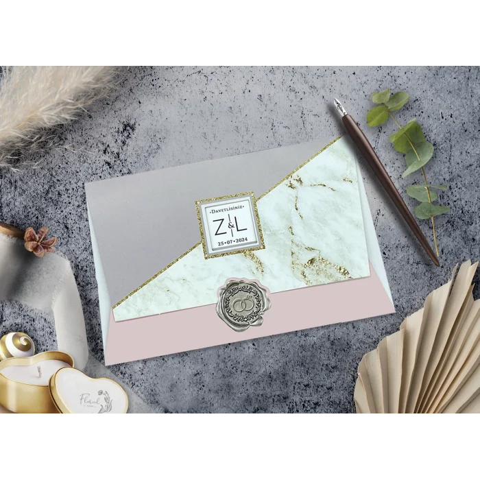 Elegance Yeni Ekonomik Davetiye 7058