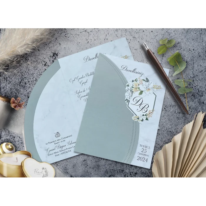 Elegance Yeni Ekonomik Davetiye 7059