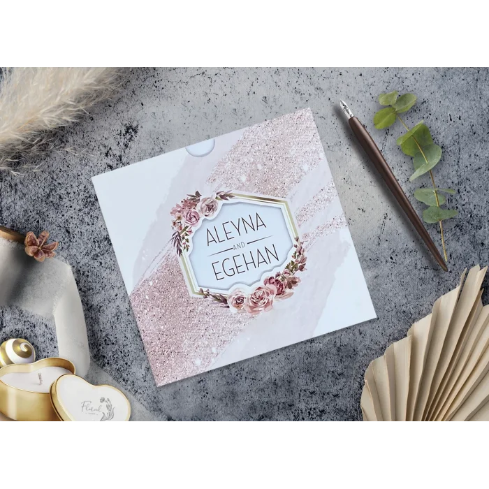 Elegance Yeni Ekonomik Davetiye 7065