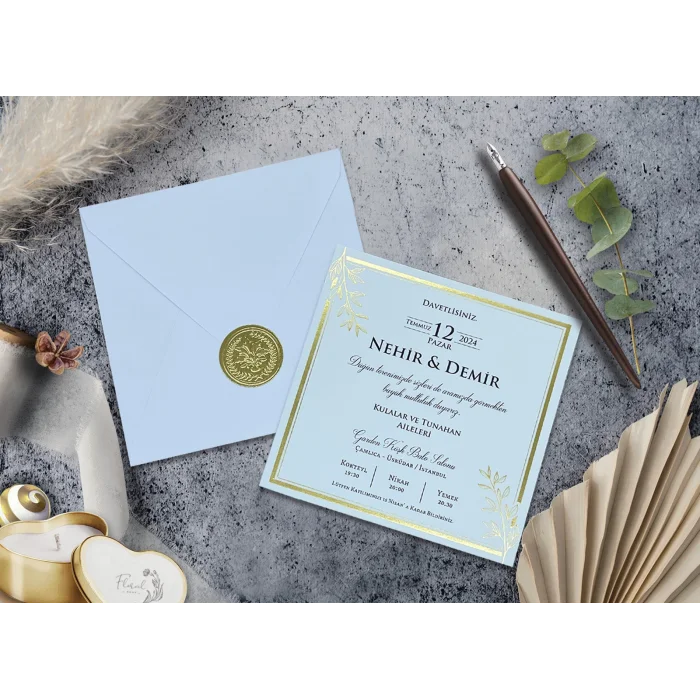 Elegance Yeni Ekonomik Davetiye 7069