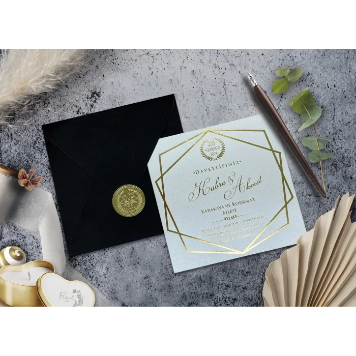 Elegance Yeni Ekonomik Davetiye 7071