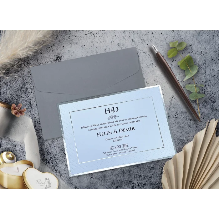 Elegance Yeni Ekonomik Davetiye 7072