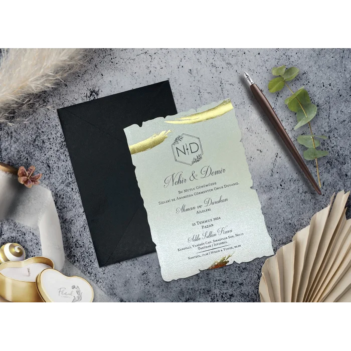 Elegance Yeni Ekonomik Davetiye 7074