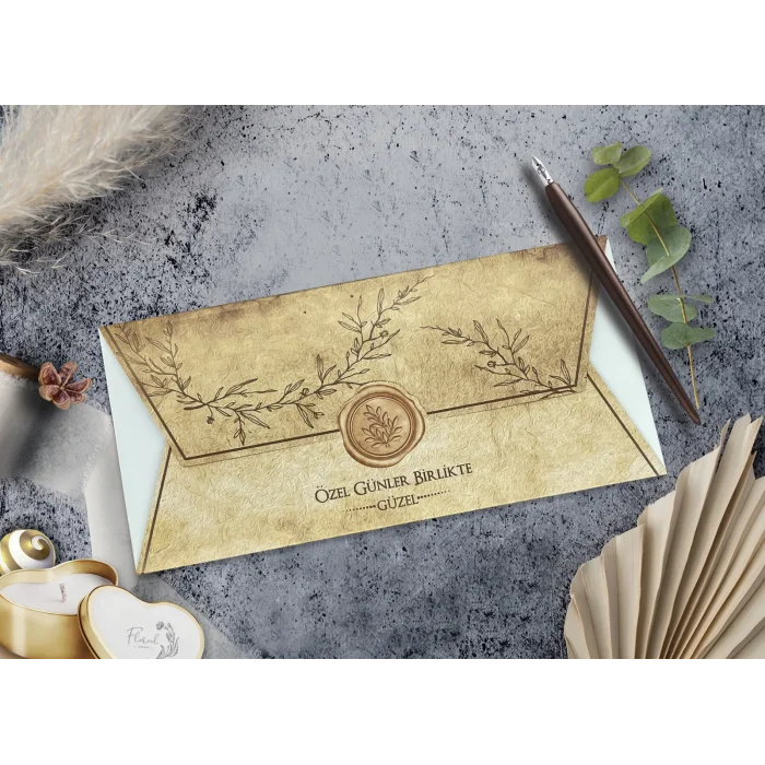 Elegance Yeni Ekonomik Davetiye 7075