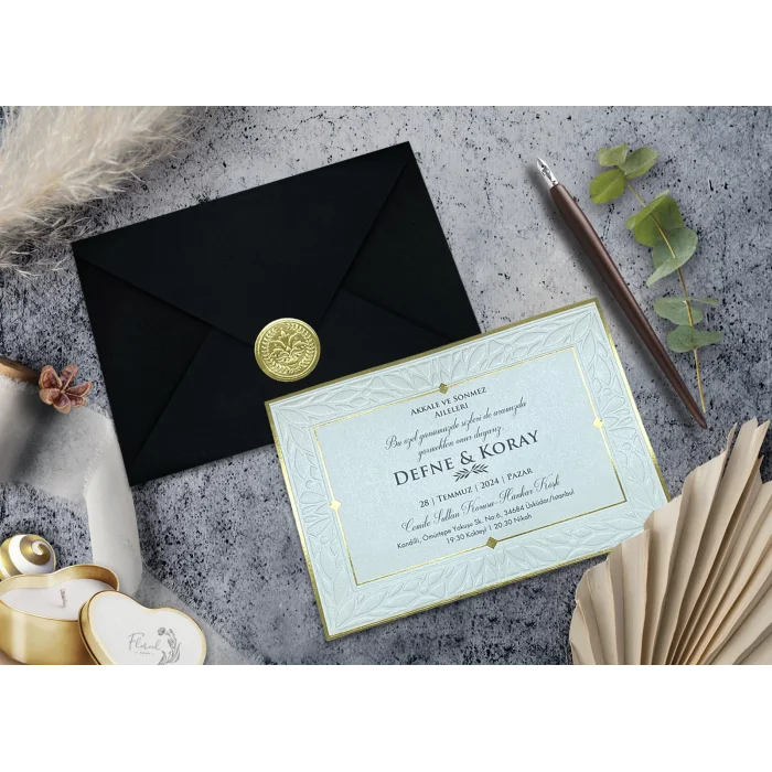 Elegance Yeni Ekonomik Davetiye 7079