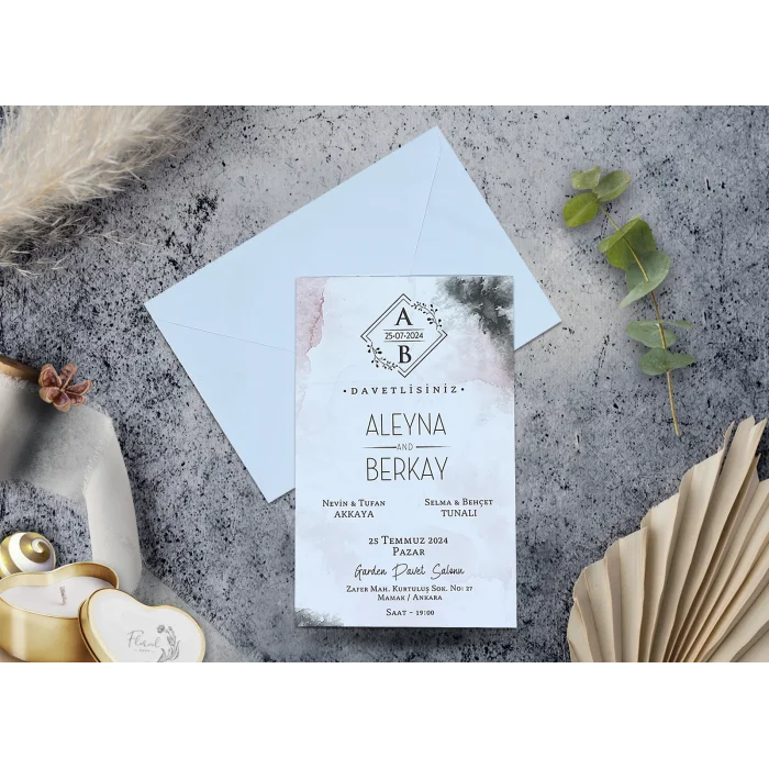 Elegance Yeni Ekonomik Davetiye 7080