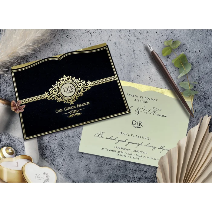 Elegance Yeni Ekonomik Davetiye 7081