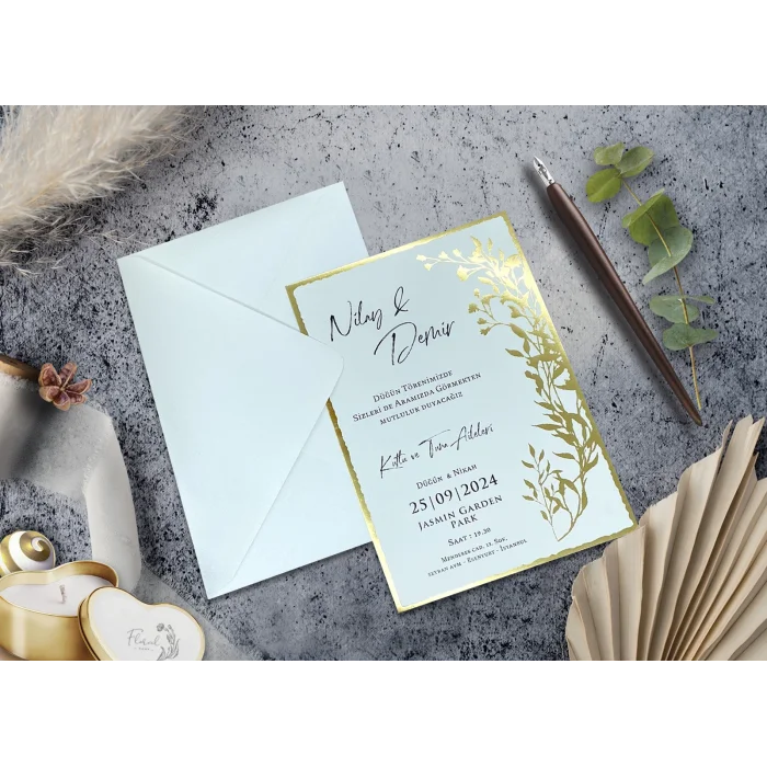 Elegance Yeni Ekonomik Davetiye 7082