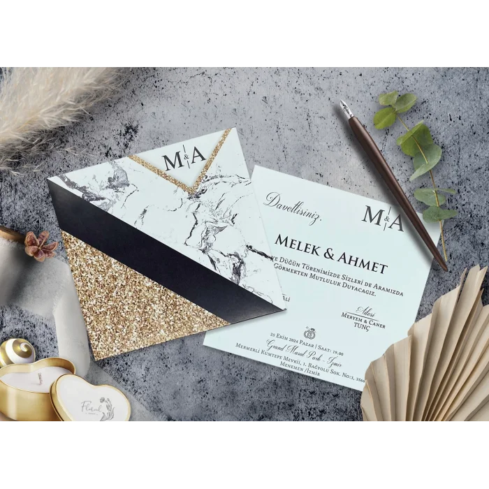 Elegance Yeni Ekonomik Davetiye 7083