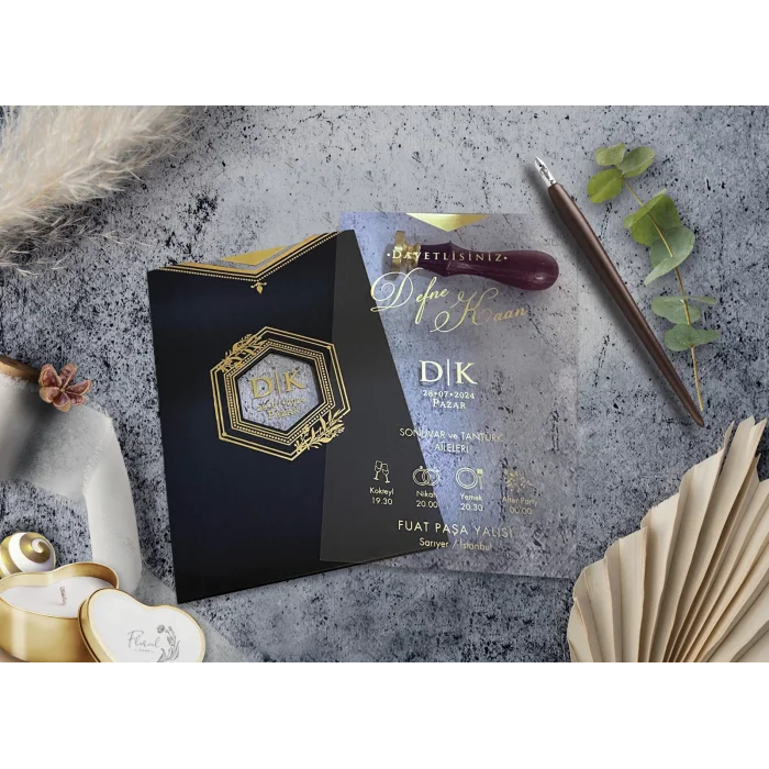 Elegance Yeni Ekonomik Davetiye 7084