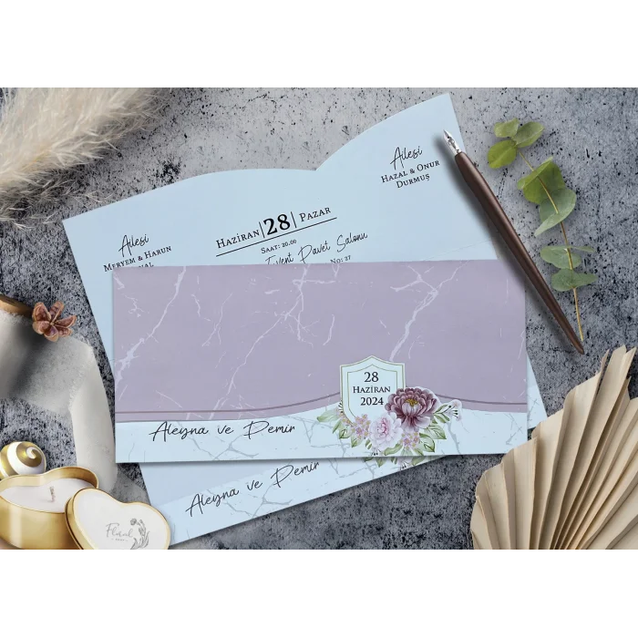 Elegance Yeni Ekonomik Davetiye 7090