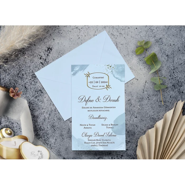 Elegance Yeni Ekonomik Davetiye 7096