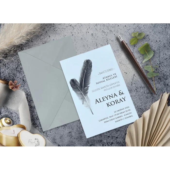 Elegance Yeni Ekonomik Davetiye 7100