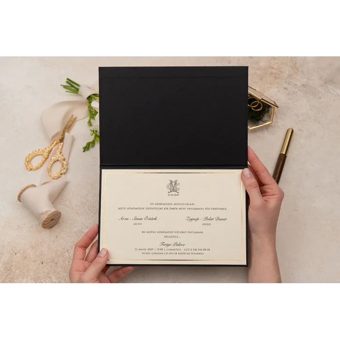 Erdem Lüks davetiye 5102 (1Adet) Zarflı