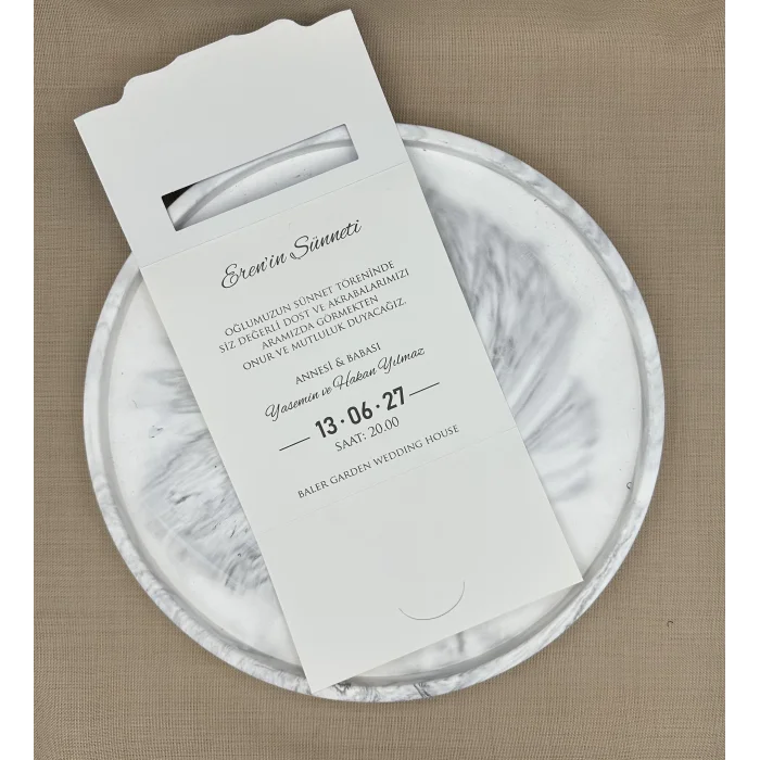 İmza Sünnet Davetiyesi 6006