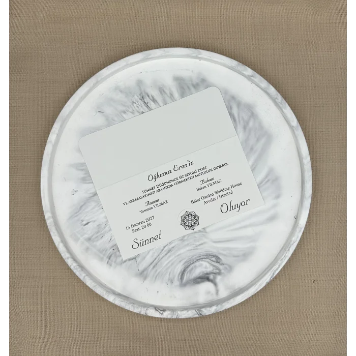 İmza Sünnet Davetiyesi 6007