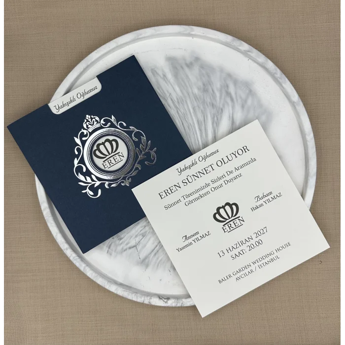 İmza Sünnet Davetiyesi 6008